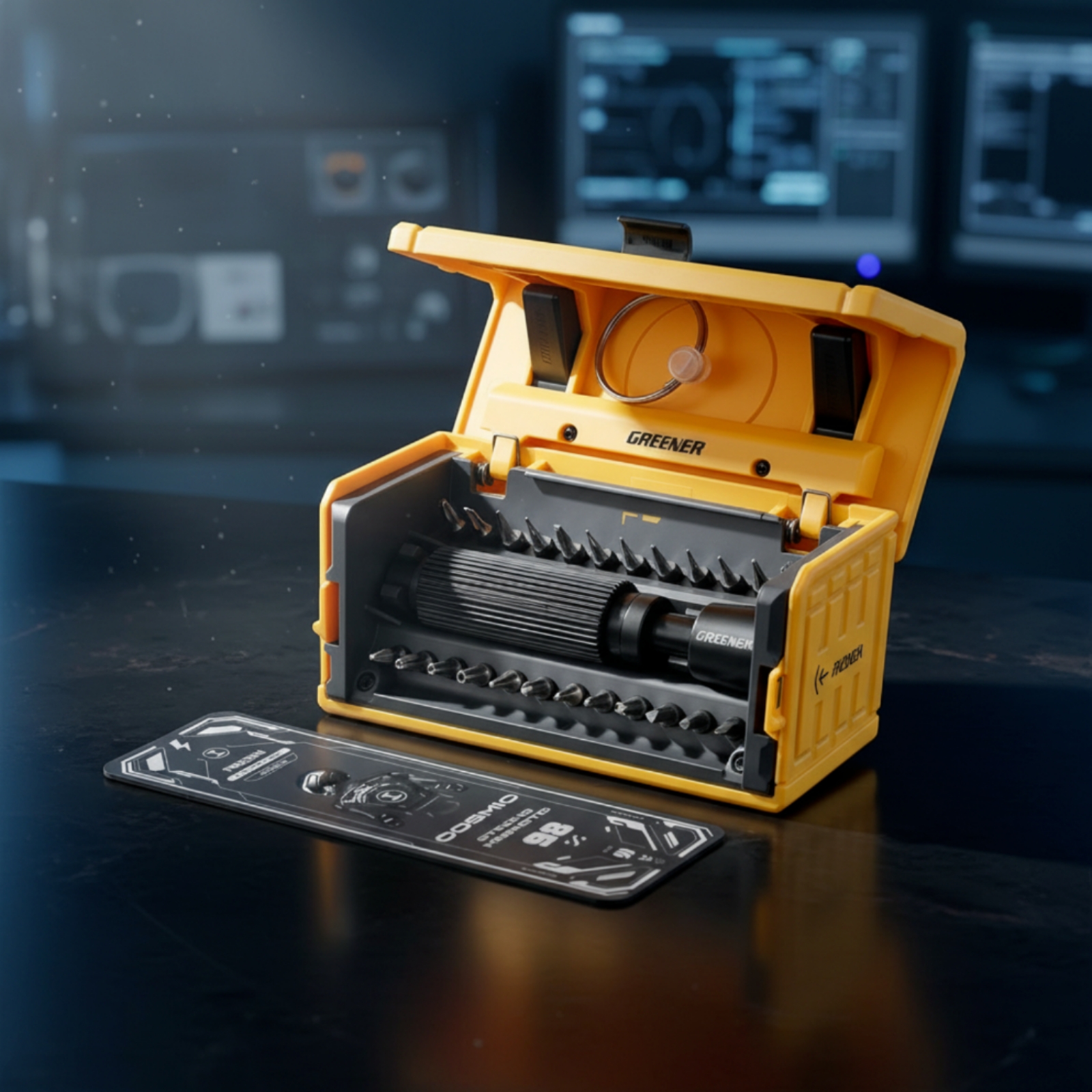 Electronics Repair Technician - Precision Screwdriver Kit Organized Electronics Screwdriver