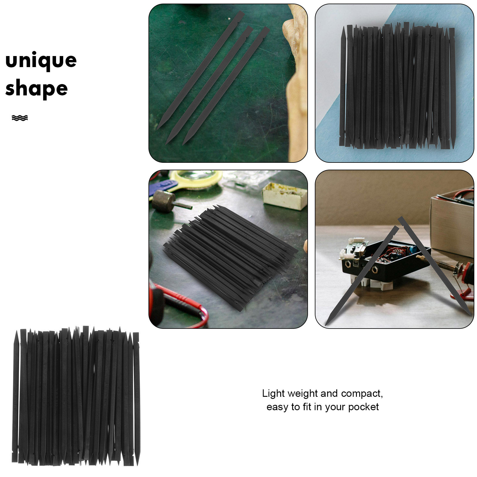 50Pcs Anti-Static Spudger Set  - огляд і ціна Spudger Plastic Set