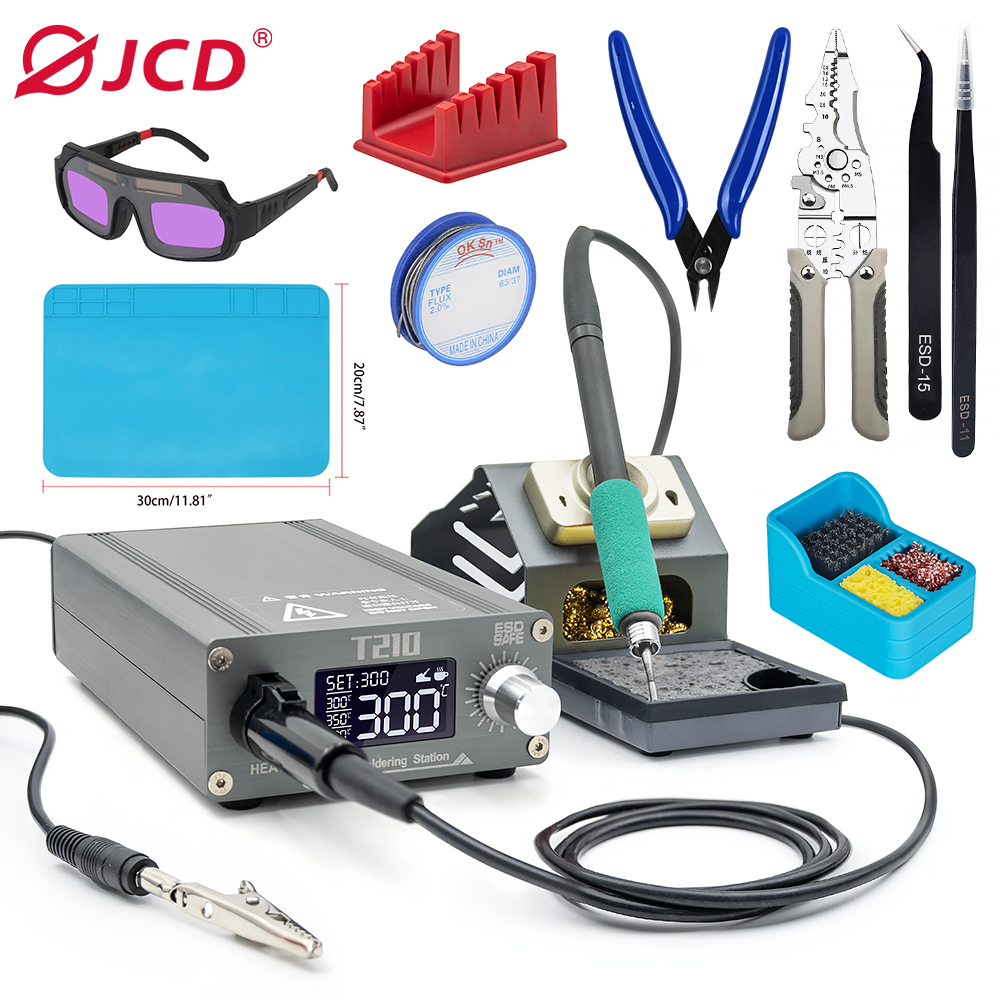 JCD T210 Smart Soldering Stati - огляд і ціна Electronics Repair Tools And Equipment