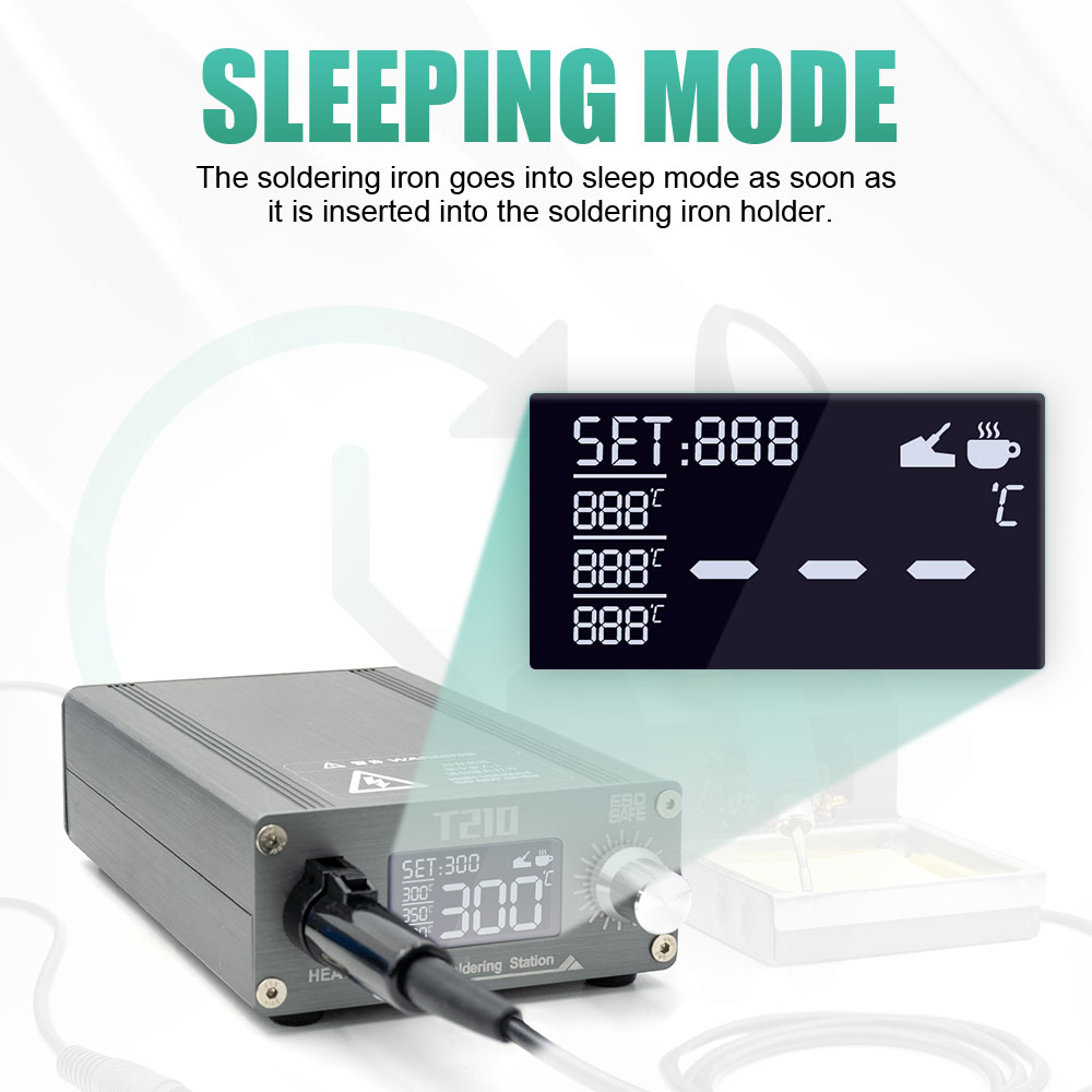 JCD T210 Smart Soldering Stati - огляд і ціна Electronics Repair Tools And Equipment