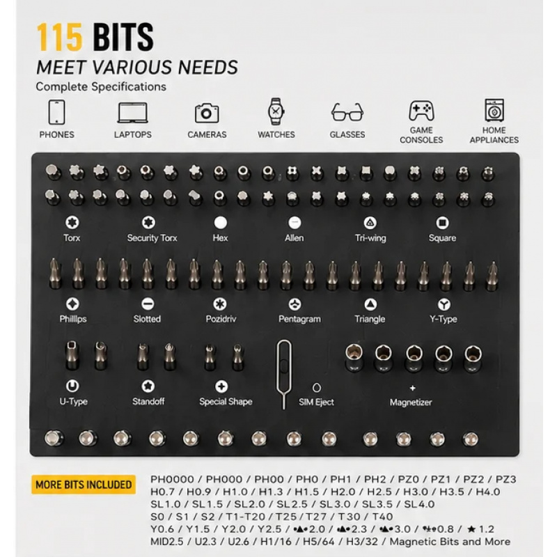 Precision Magnetic Torx Cross  - огляд і ціна Electronics Repair Tools And Equipment