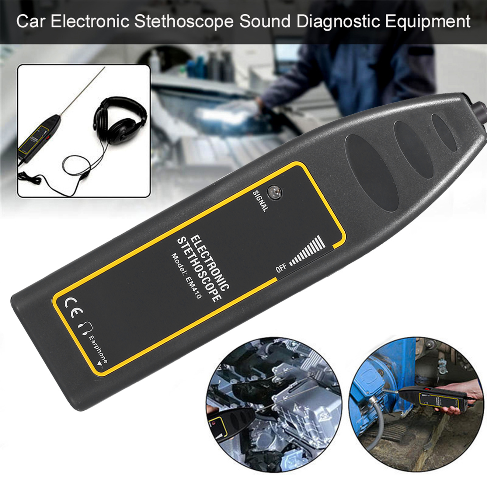 Car Electronic Stethoscope Sou - огляд і ціна Electronics Repair Tools And Equipment
