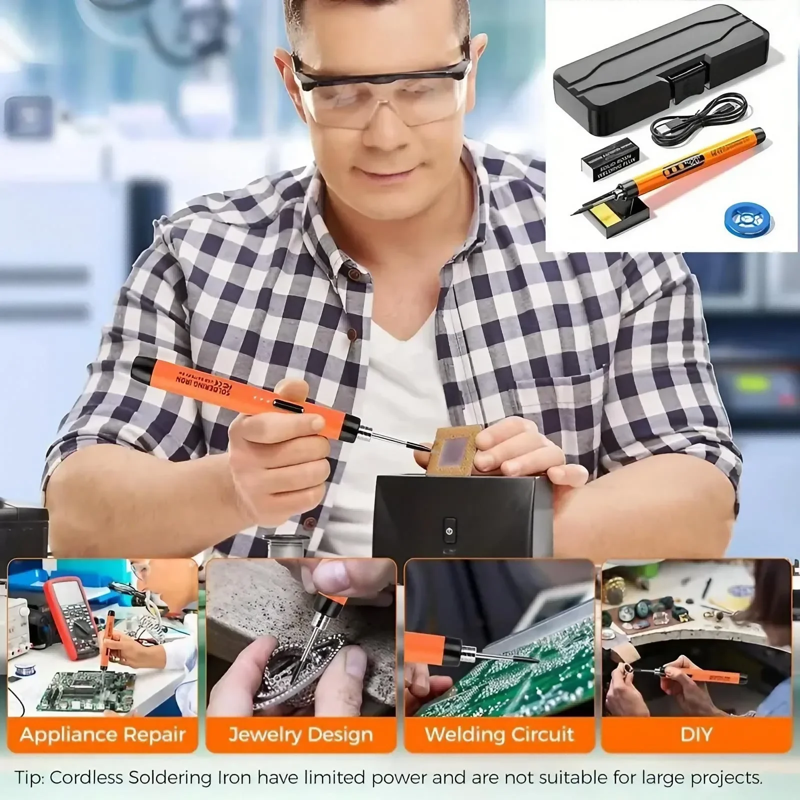 Mini Soldering Iron USB Rechar - огляд і ціна Electronics Repair Technician